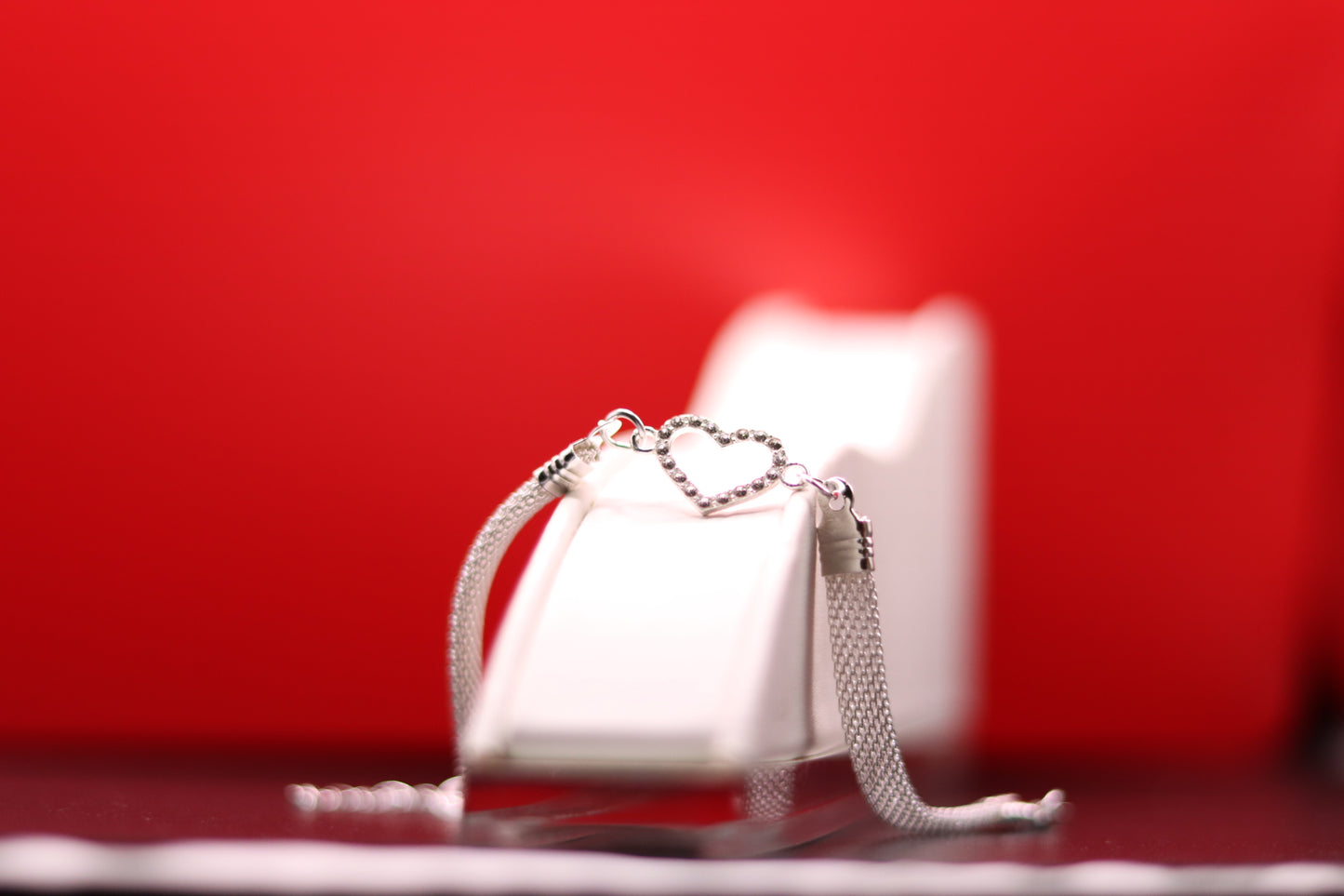 Open Heart Fashion Bracelet for Women