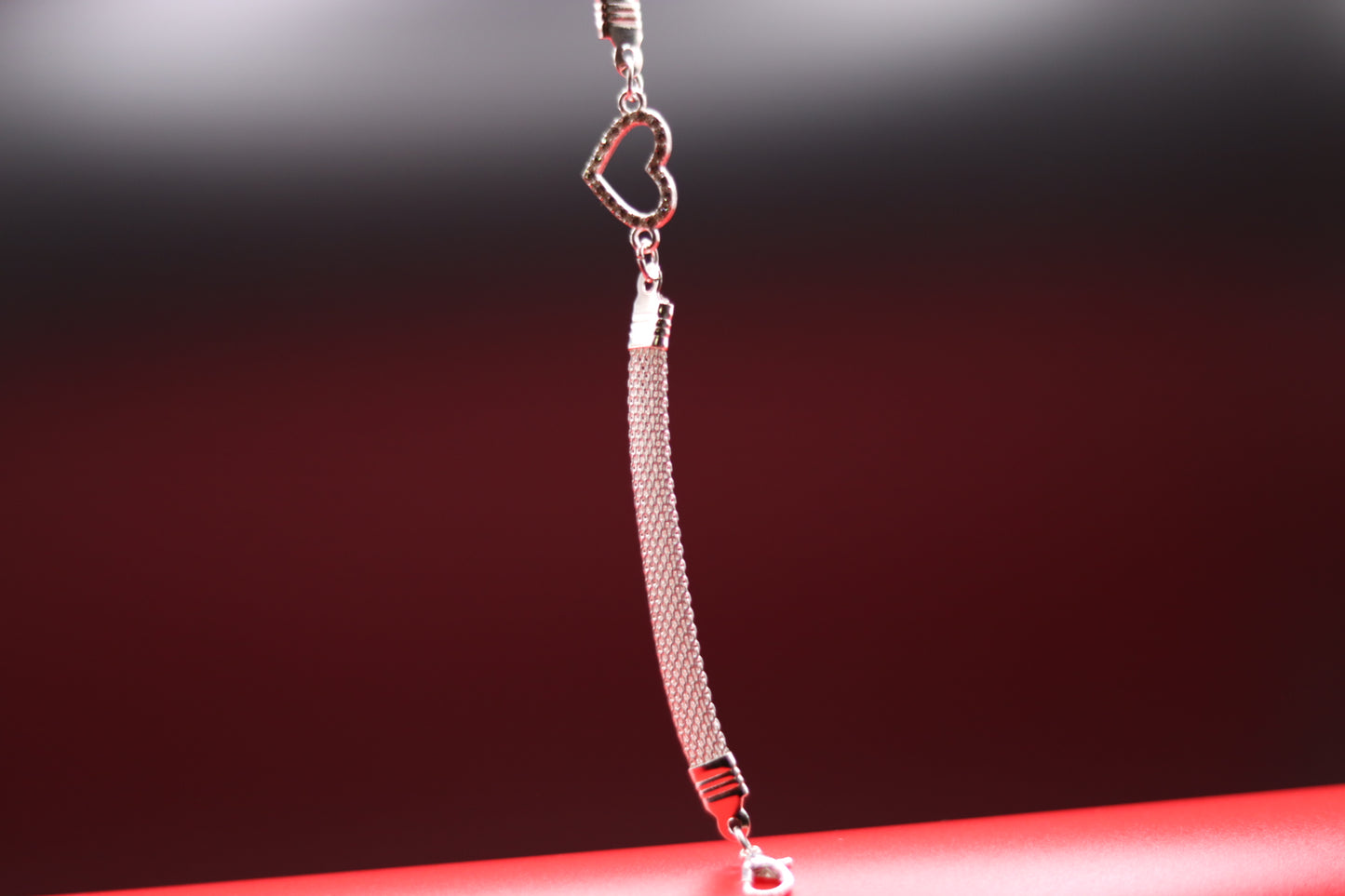 Open Heart Fashion Bracelet for Women