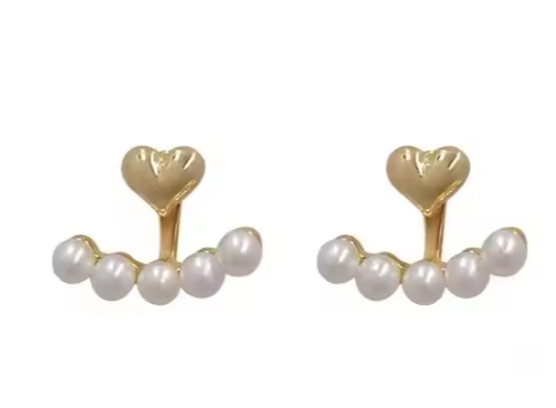 Love Pearl 18K Gold Plated Earrings