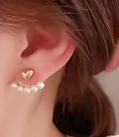 Love Pearl 18K Gold Plated Earrings